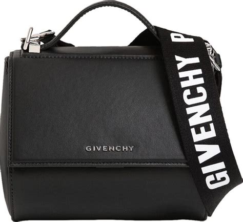 givenchy logo strap pandora box|givenchy medium pandora.